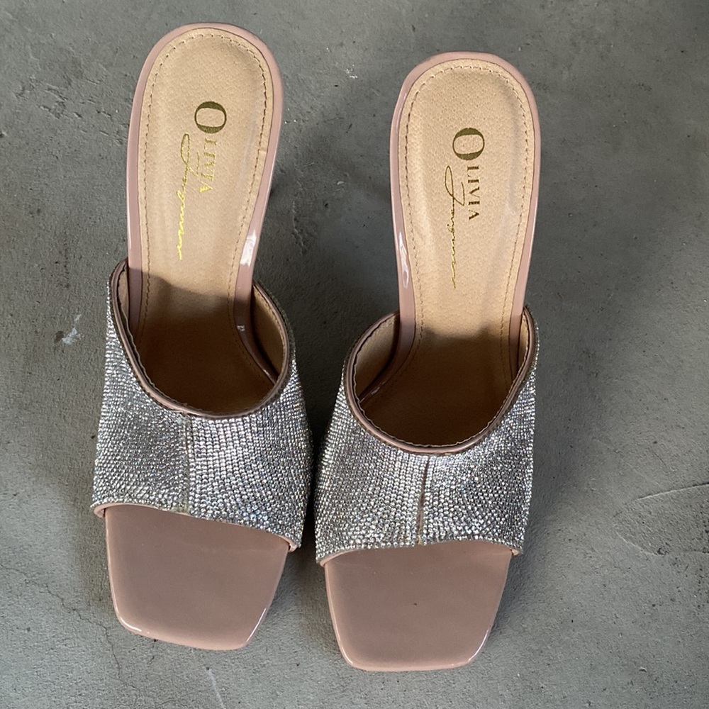 Olivia Ferguson Rhinestone Heels - Picture 2 of 7